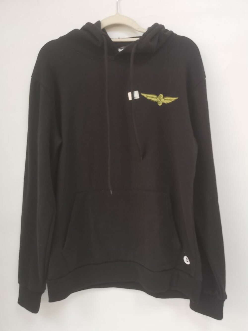 LICENSED PRODUCT Men's Black Hooded Sweatshirt Casual Fashion Top